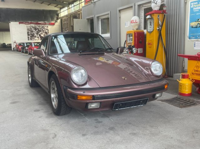 PORSCHE 911 3,2L TARGA IN CASSISROT