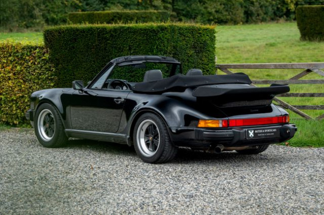 PORSCHE 930 TURBO 3.3L CABRIOLET