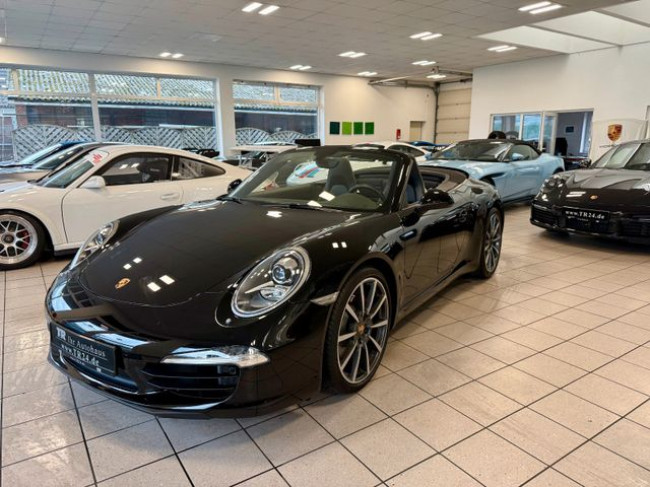 PORSCHE 991 CARRERA S CABRIO IN SCHWARZ